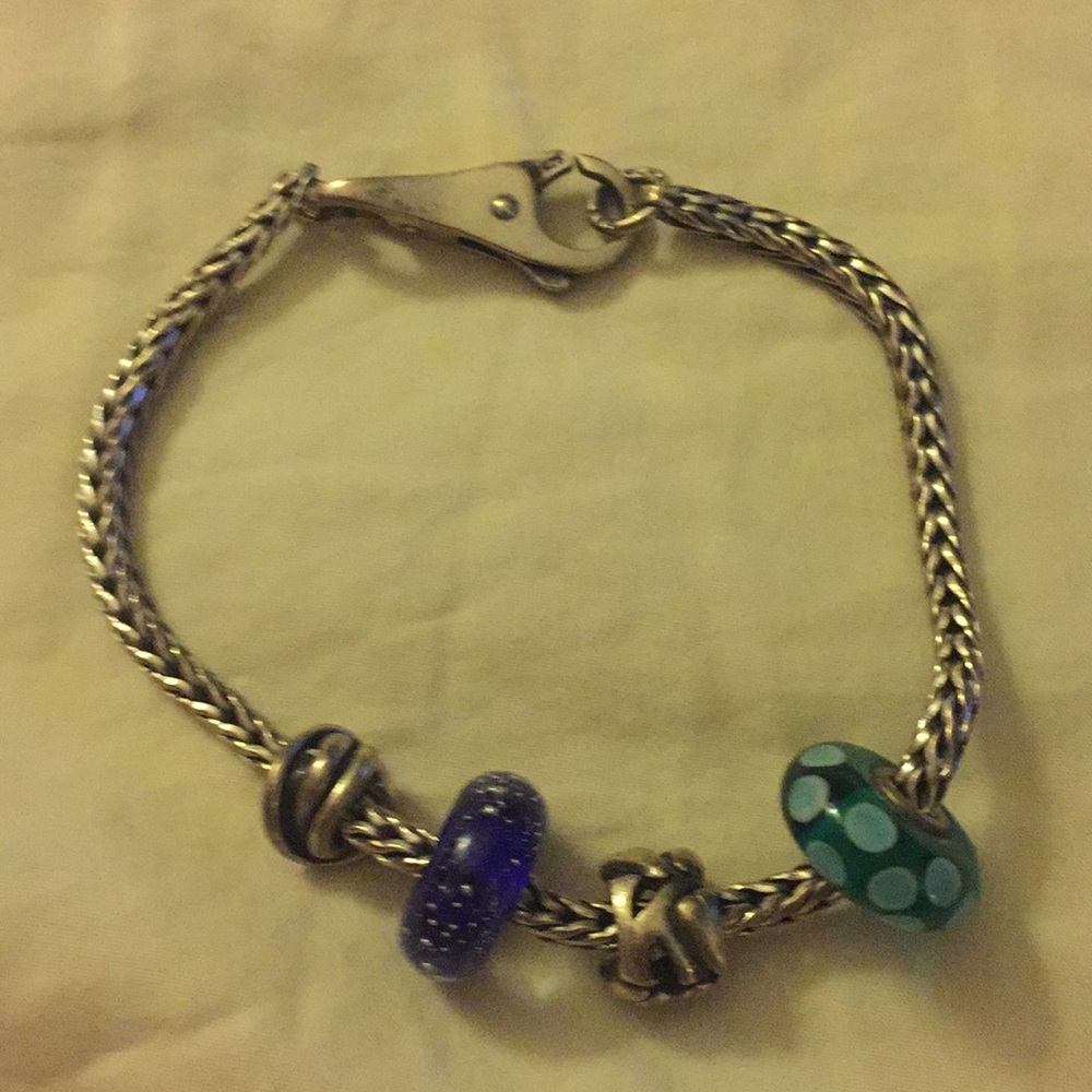 Troll bracelet with charms - Picture 3 of 5